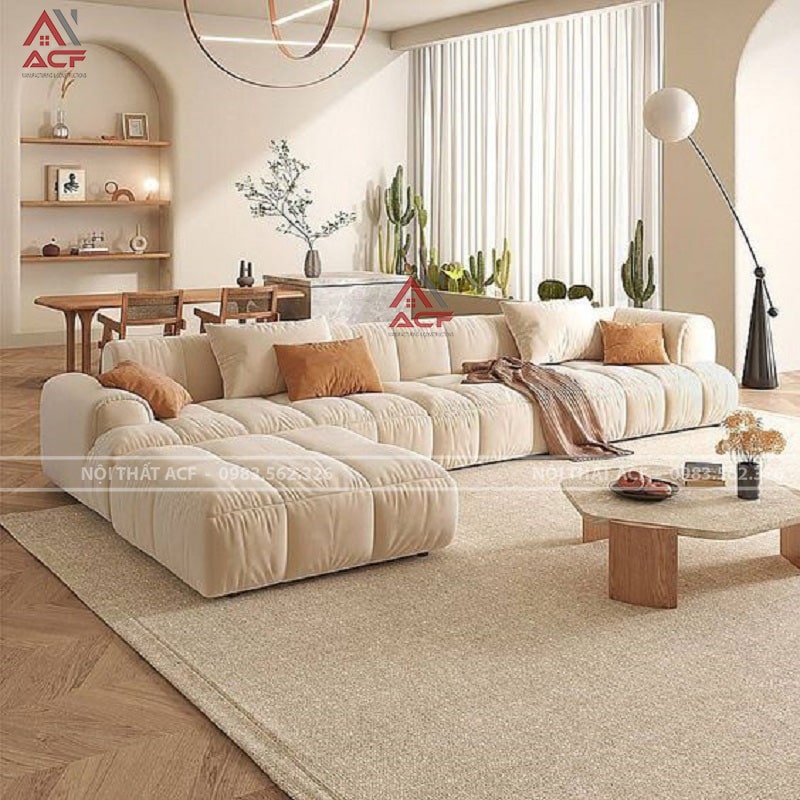 Đặc điểm chung của những loại sofa hiện nay đều khá thoáng và hút ẩm nhanh - cực kỳ phù hợp cho mùa hè nóng nực ở Việt Nam